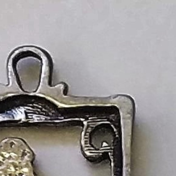 Sagittarius PENDANT pewter laser cut - Picture 5 of 6